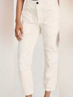 Citizens of Humanity cream corduroy joggers